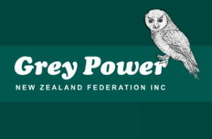 The Grey Power logo