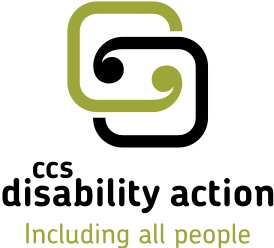 The CCS Disability Action logo